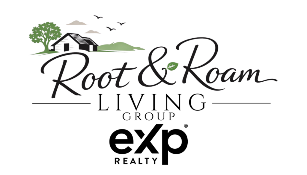 Root and Roam Living logo representing a rooted lifestyle brand serving the Texas Hill Country