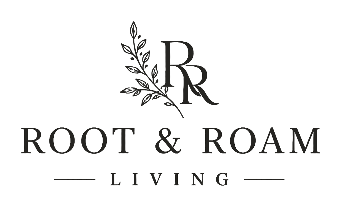 Root & Roam Living logo — Texas Hill Country lifestyle brand and real estate group